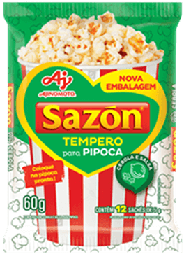 Imagem do Produto Caldo SAZÓN SAZÓN® para Pipoca sabor Cebola & Salsa!